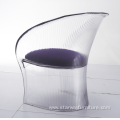 PC plastic armchair plastic leisure chair lounge chair